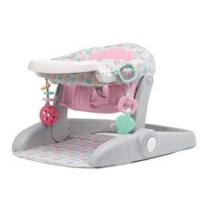 Learn-to-Sit Stages 3-Position Floor Seat, Sweet-and-Sour Pink – Activity Seat